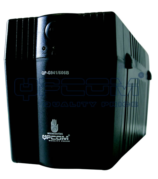 UPS DE 600 VA REGULADA.DE 6 TOMA - 600VA - N/P: QP G941/606B+